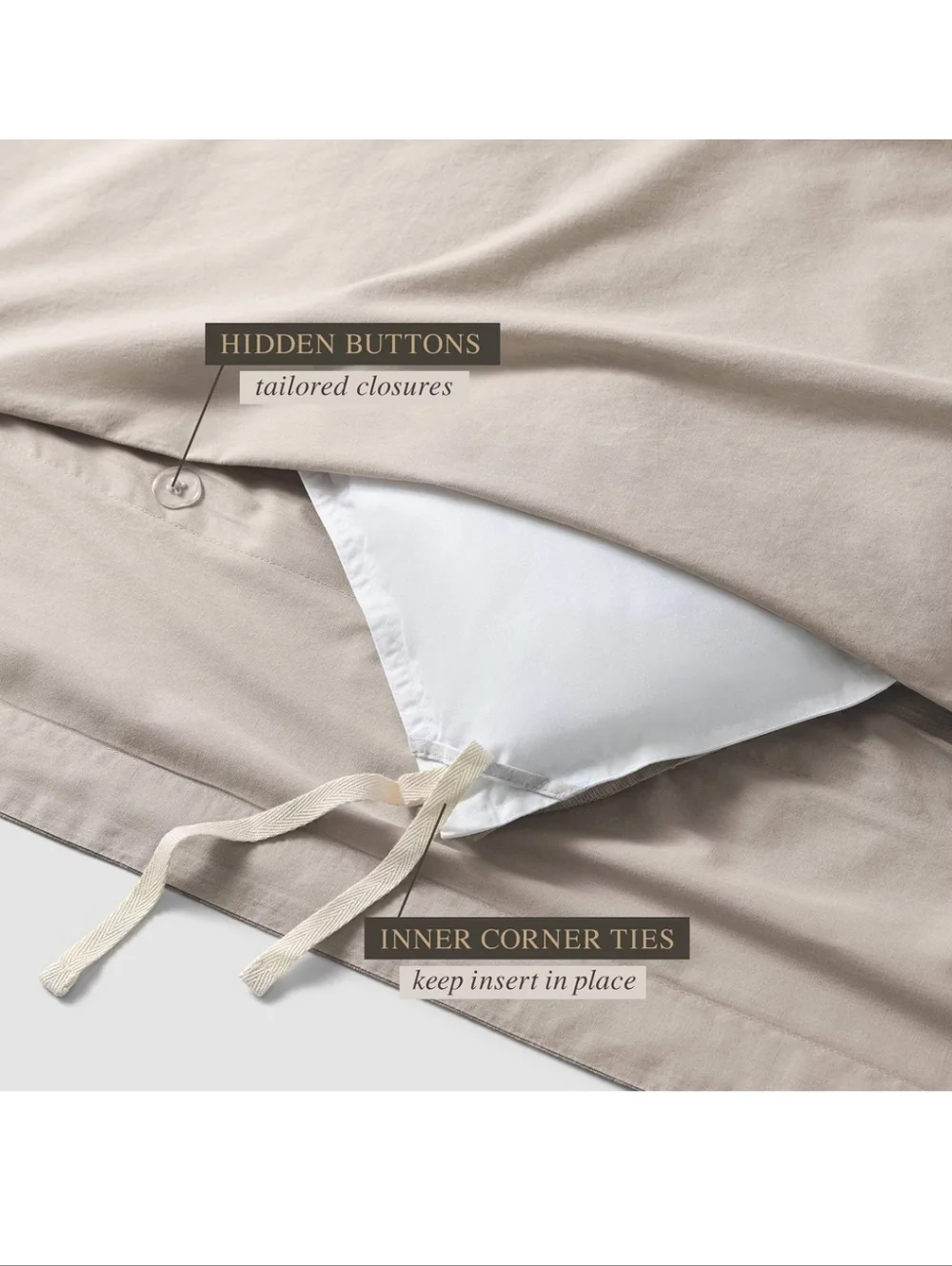 New!Jeremiah Brent 3 Pc King Duvet Set Cotton